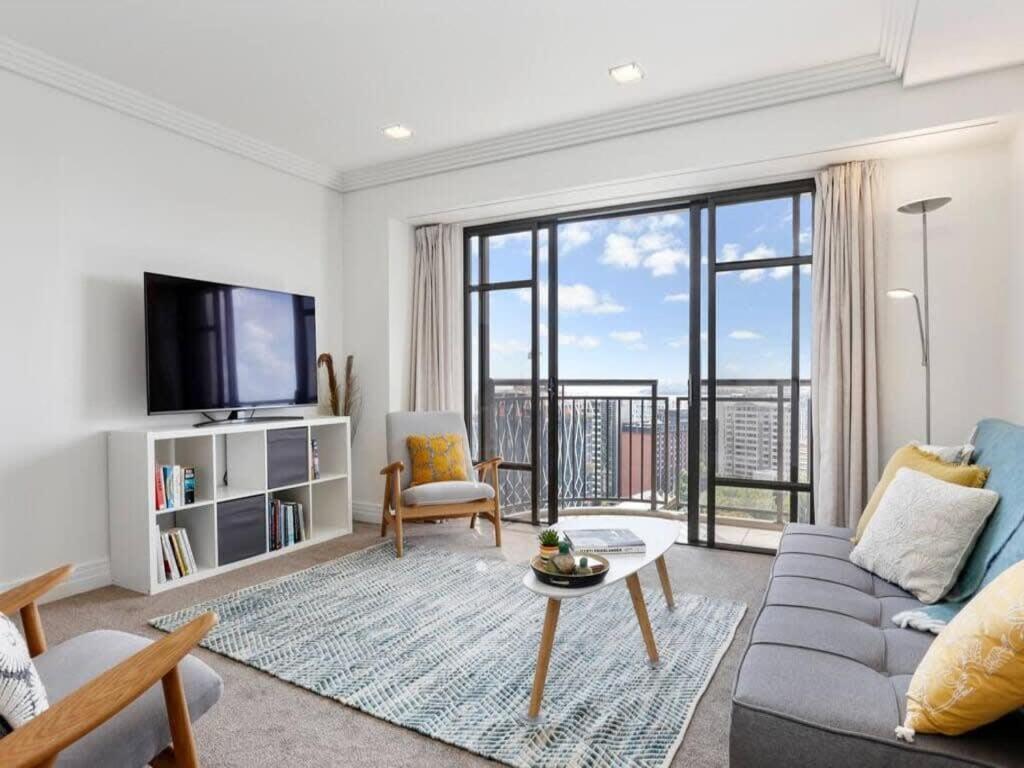 Bright One Bedroom Beauty With Balcony And Unbeatable Views Auckland Exterior foto
